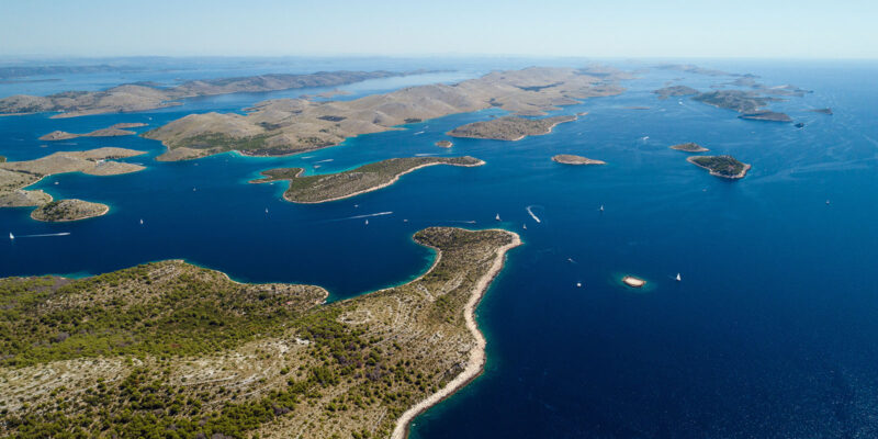 Ferien in Dalmatien mit Strand und Natur Kornati
