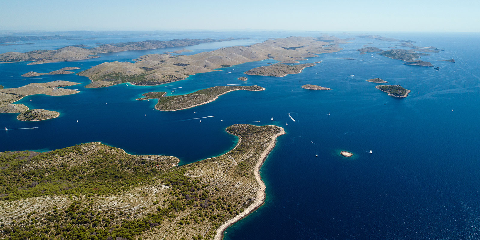 Ferien in Dalmatien mit Strand und Natur Kornati